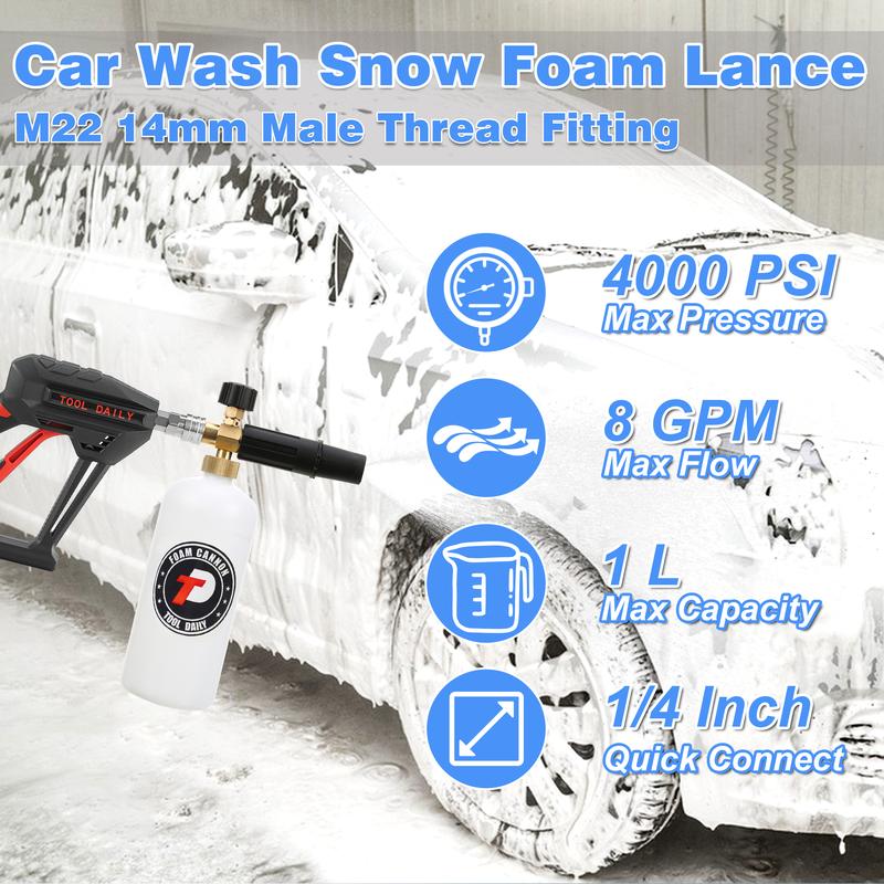 Tool Daily Short Handheld with Cannon FOR PRESSURE WASHER